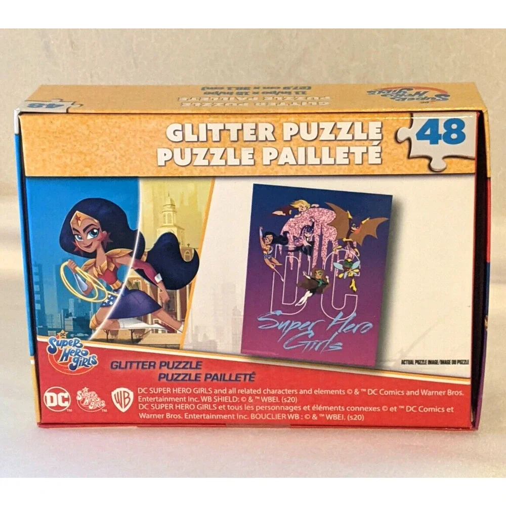 DC Super Hero Girls Glitter Puzzle 48 pcs 11